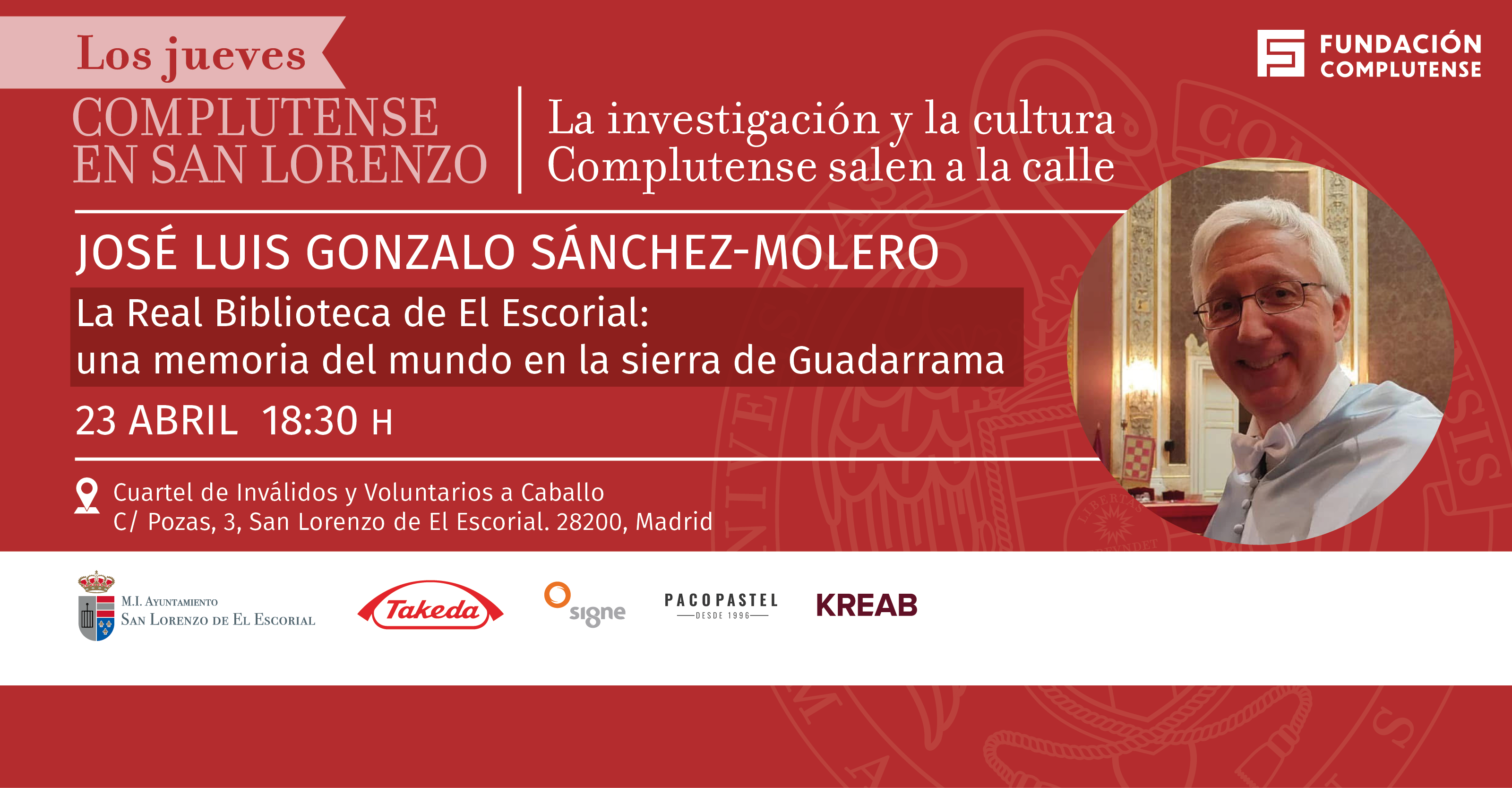 Jueves Complutense en San Lorenzo José Luis Sánchez-Molero